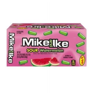 Mike & Ike Sour Watermelon 3/99cents Pre-priced .078oz 24ct